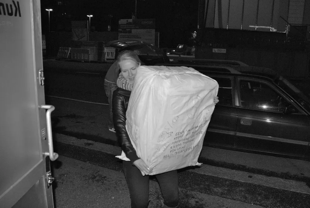 At around 11 pm we were back in Tampere.