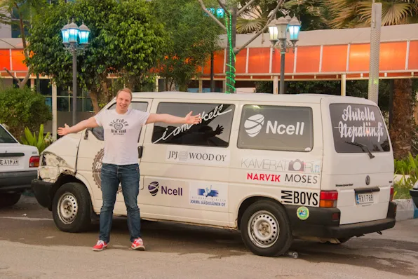 Heikki saw the Heffalump for the first time!